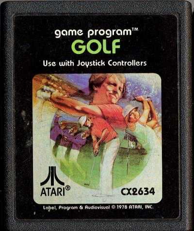 Golf (Picture Label) - Atari 2600