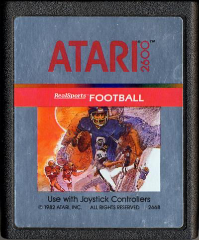 Realsports Football - Atari 2600