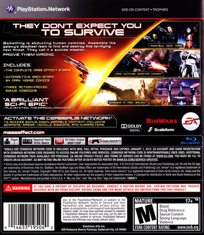 Mass Effect 2 - PS3