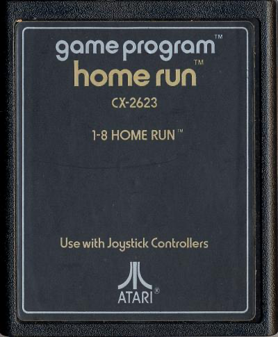 Home Run (Text Label) - Atari 2600