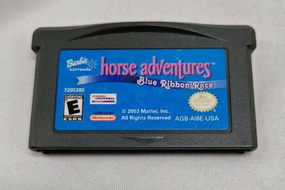 Barbie Software: Horse Adventures - Blue Ribbon Race - GBA