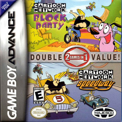 Cartoon Network: Block Party + Cartoon Network: Speedway - GBA