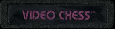 Video Chess (Picture Label) - Atari 2600