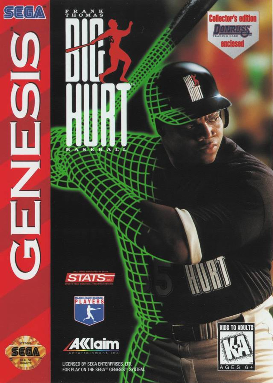 Frank Thomas Big Hurt Baseball - Genesis