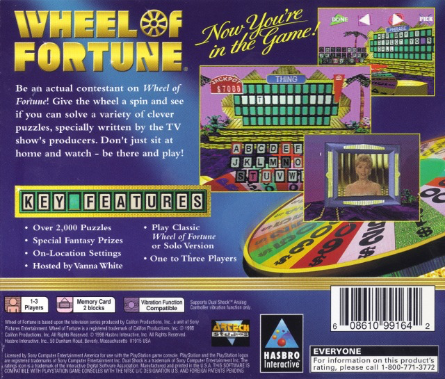 Wheel of Fortune - PS1