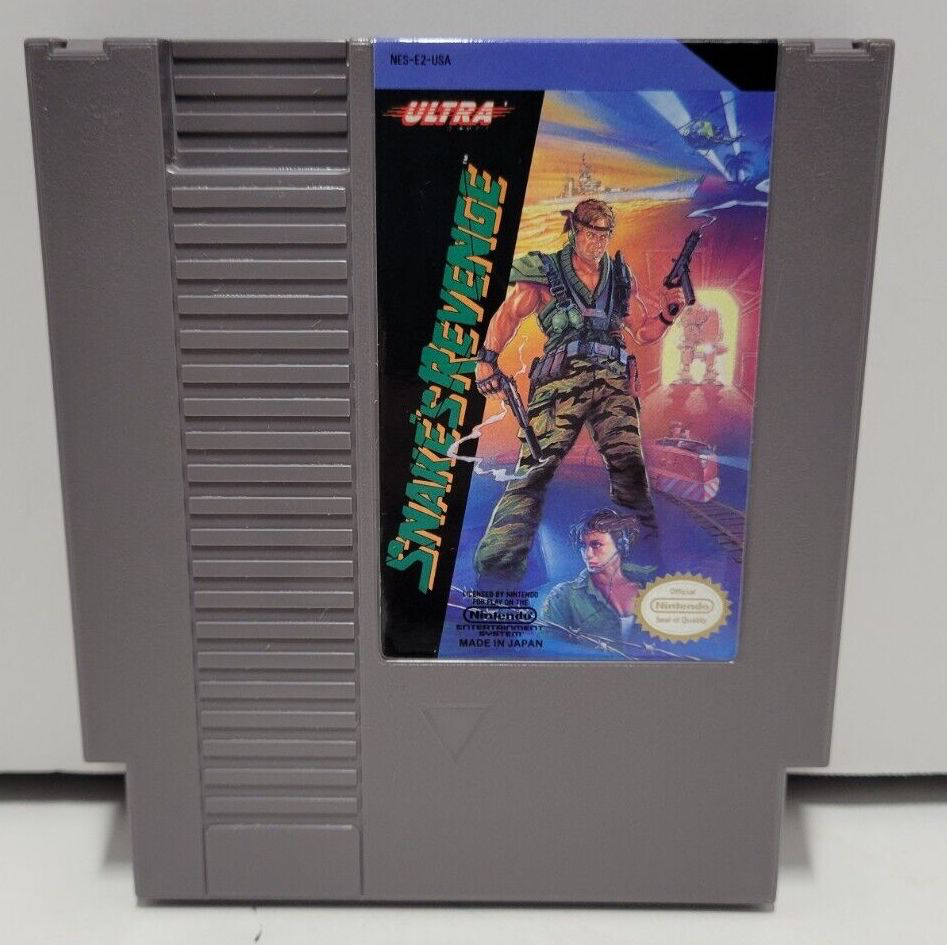 Snakes Revenge Metal Gear Solid 2 Used NES Games For Sale