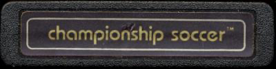 Championship Soccer - Atari 2600