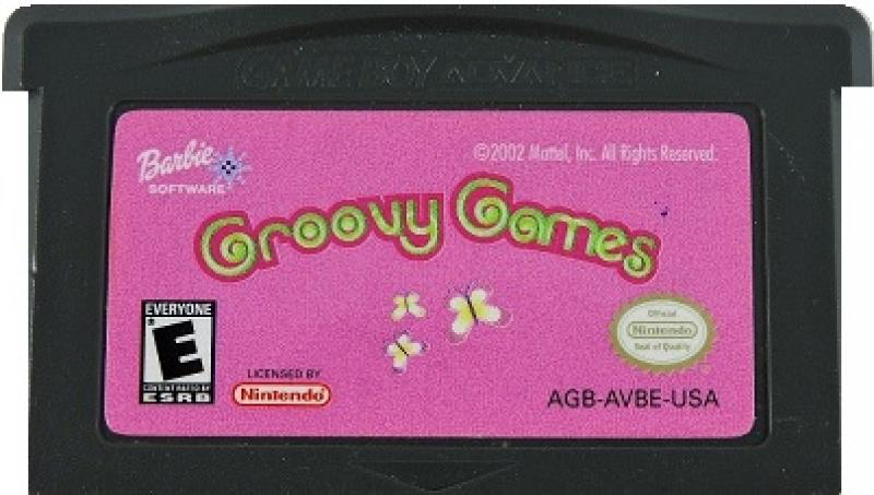 Barbie Software: Groovy Games - GBA