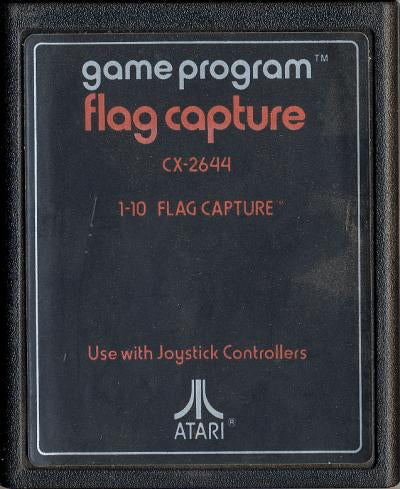 Flag Capture (Text Label) - Atari 2600