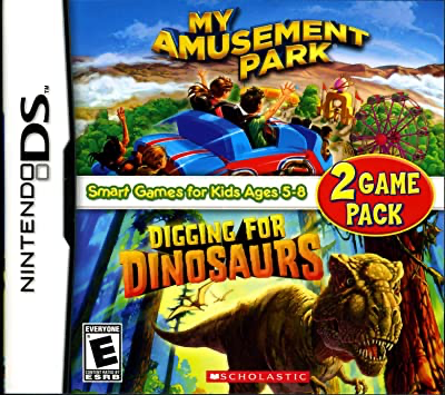 My Amusement Park & Digging for Dinosaurs - DS