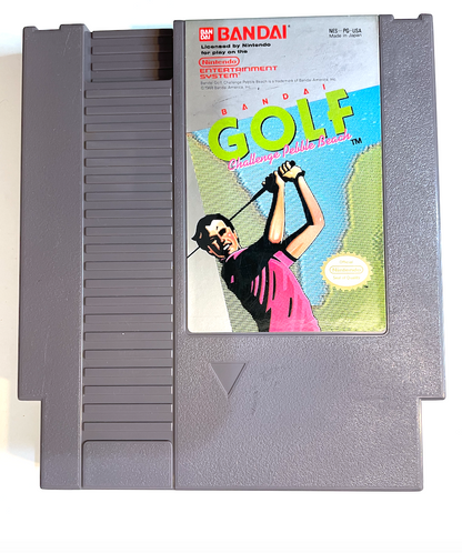 Bandai Golf Challenge Pebble Beach - NES