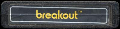 Breakout (Text Label) - Atari 2600